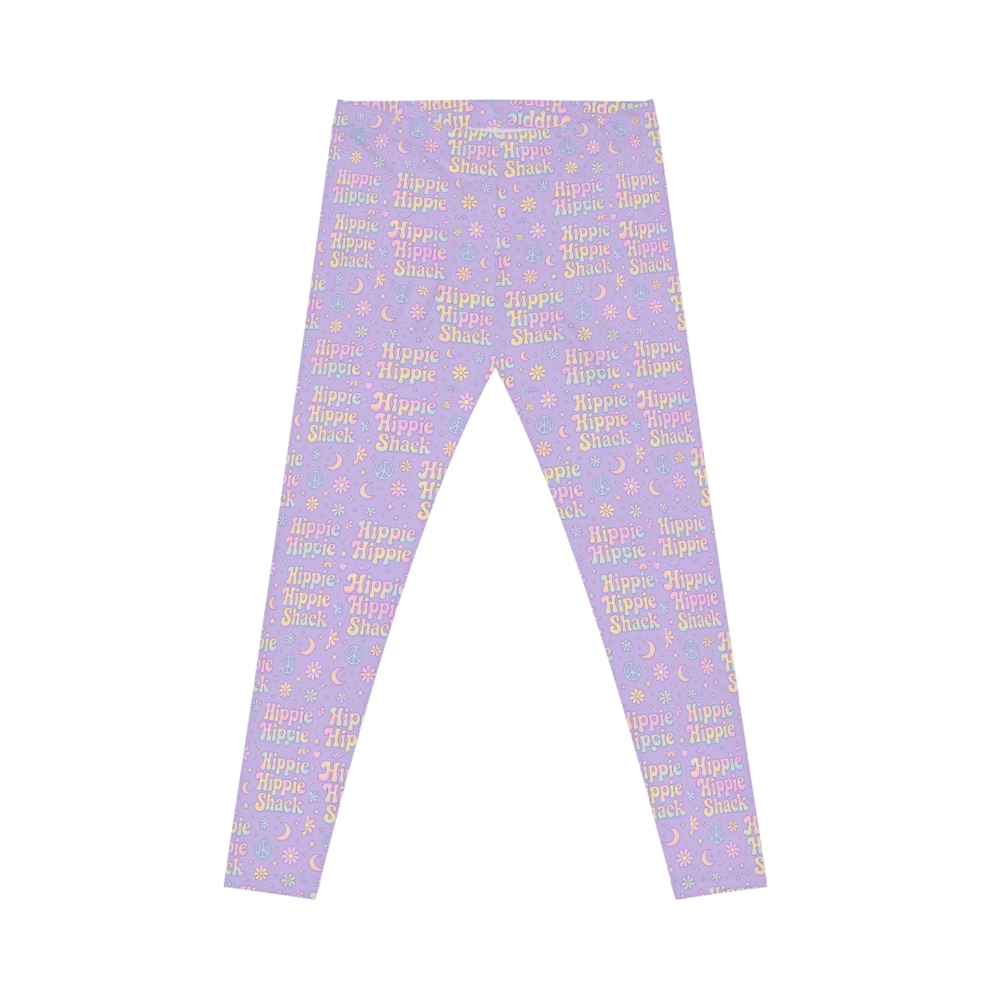 Hippie Vibes Lavender All-Over Print Leggings