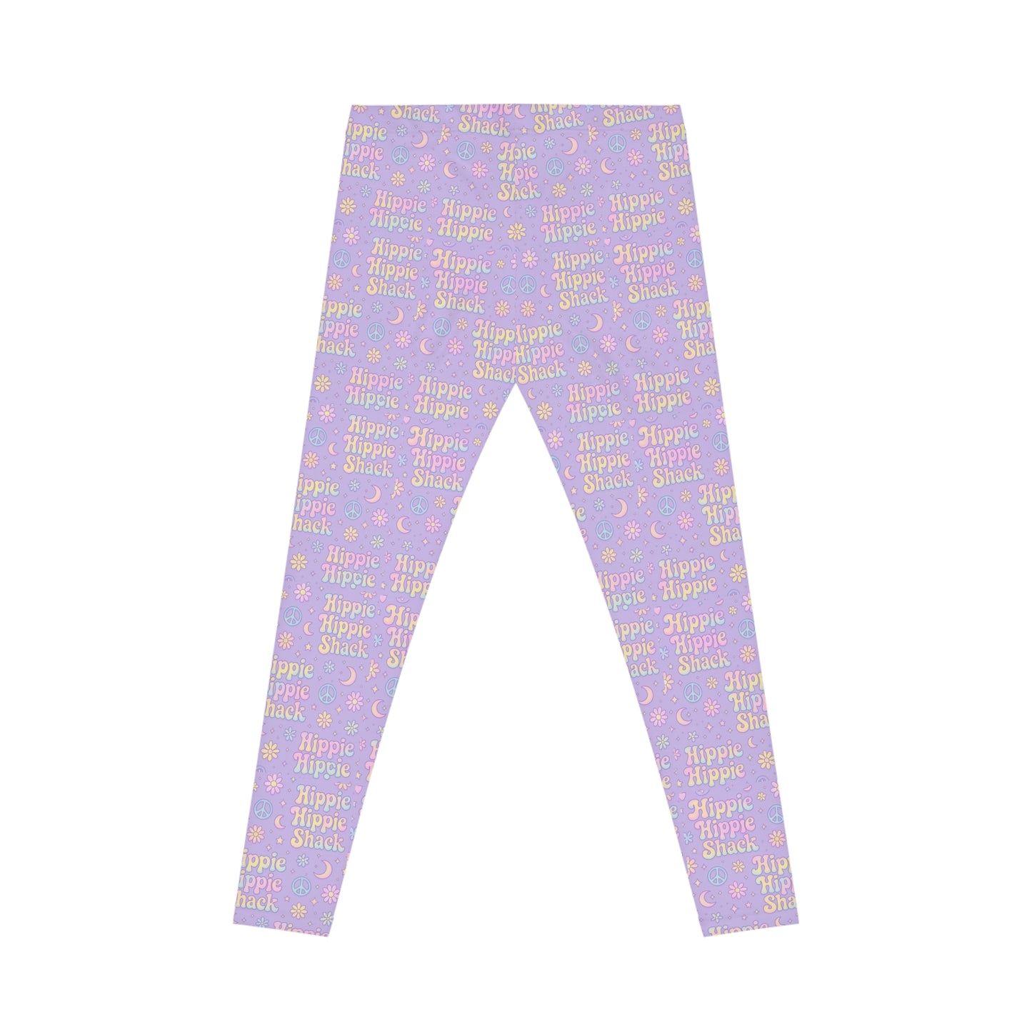 Hippie Vibes Lavender All-Over Print Leggings